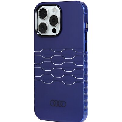 Etui AUDI IML MagSafe Case do Apple iPhone 15 Pro Max Niebieski