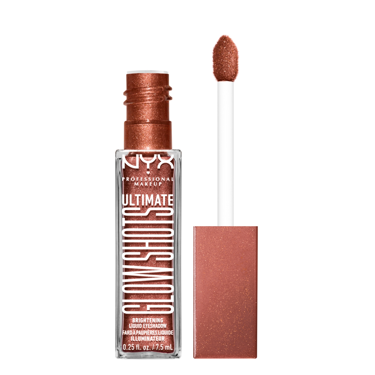 NYX Professional Makeup Ultimate Glow Shots cień do powiek w płynie pear prize, 7,5 ml