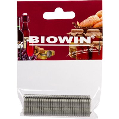Klipsy do zaciskarki wędliniarskiej BROWIN 313314 (60 sztuk)