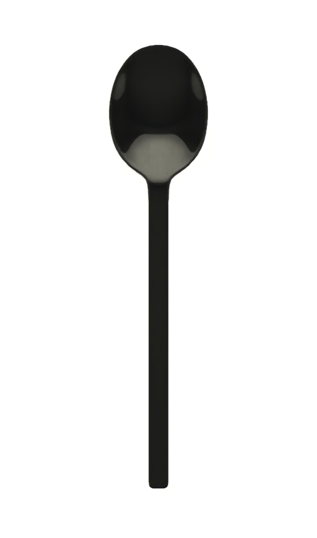 MEPRA - Zestaw 6 łyżeczek do mokki Stile Czarny matowy