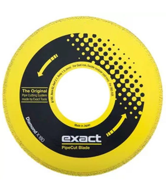 Tarcza diamentowa do cięcia żeliwa EXACT DIAMOND X180 mm