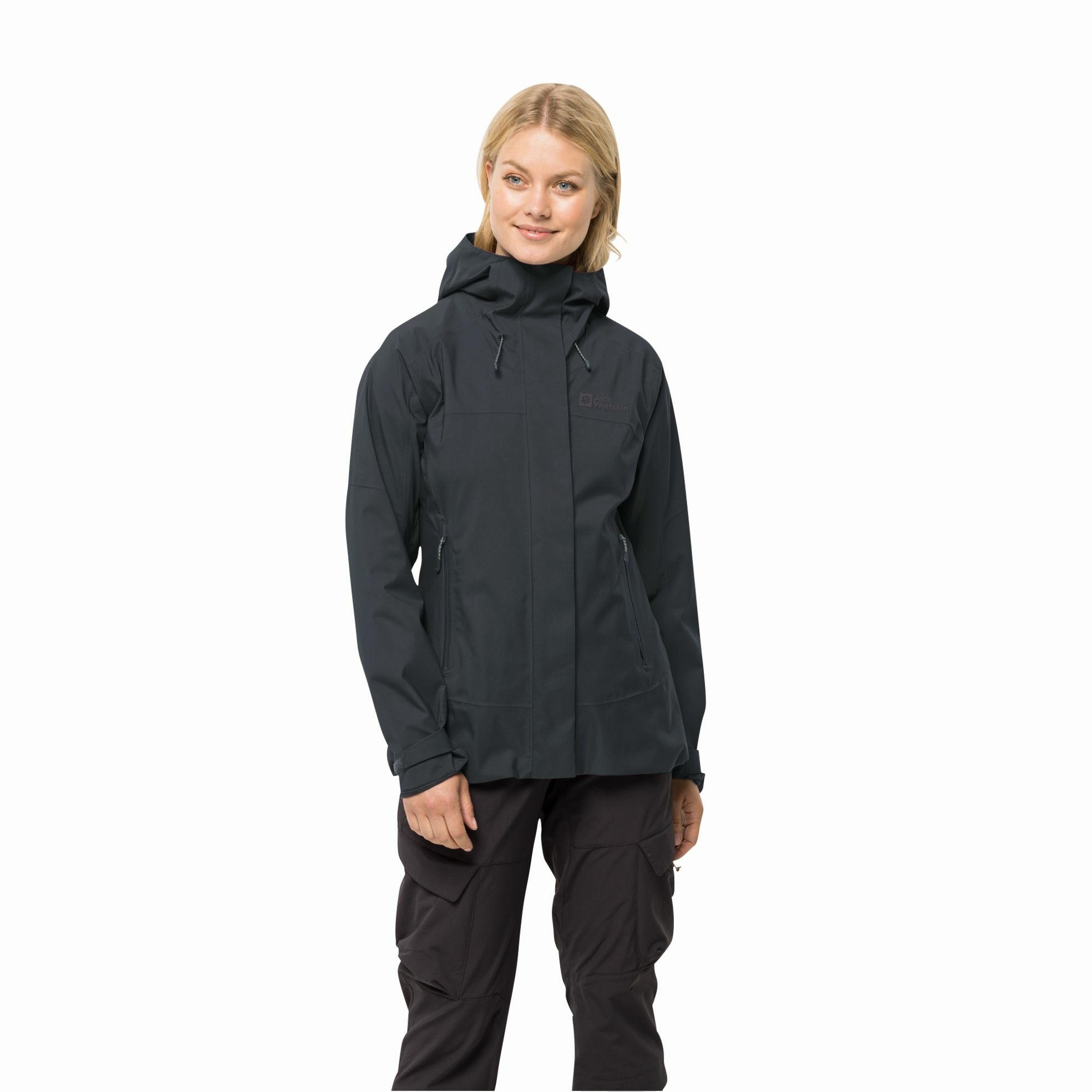 Damska kurtka Jack Wolfskin KAMMWEG 2L JKT W phantom - M