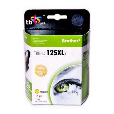 Tusz TB PRINT do Brother LC-125XL Żółty 14 ml TBB-LC125XLY