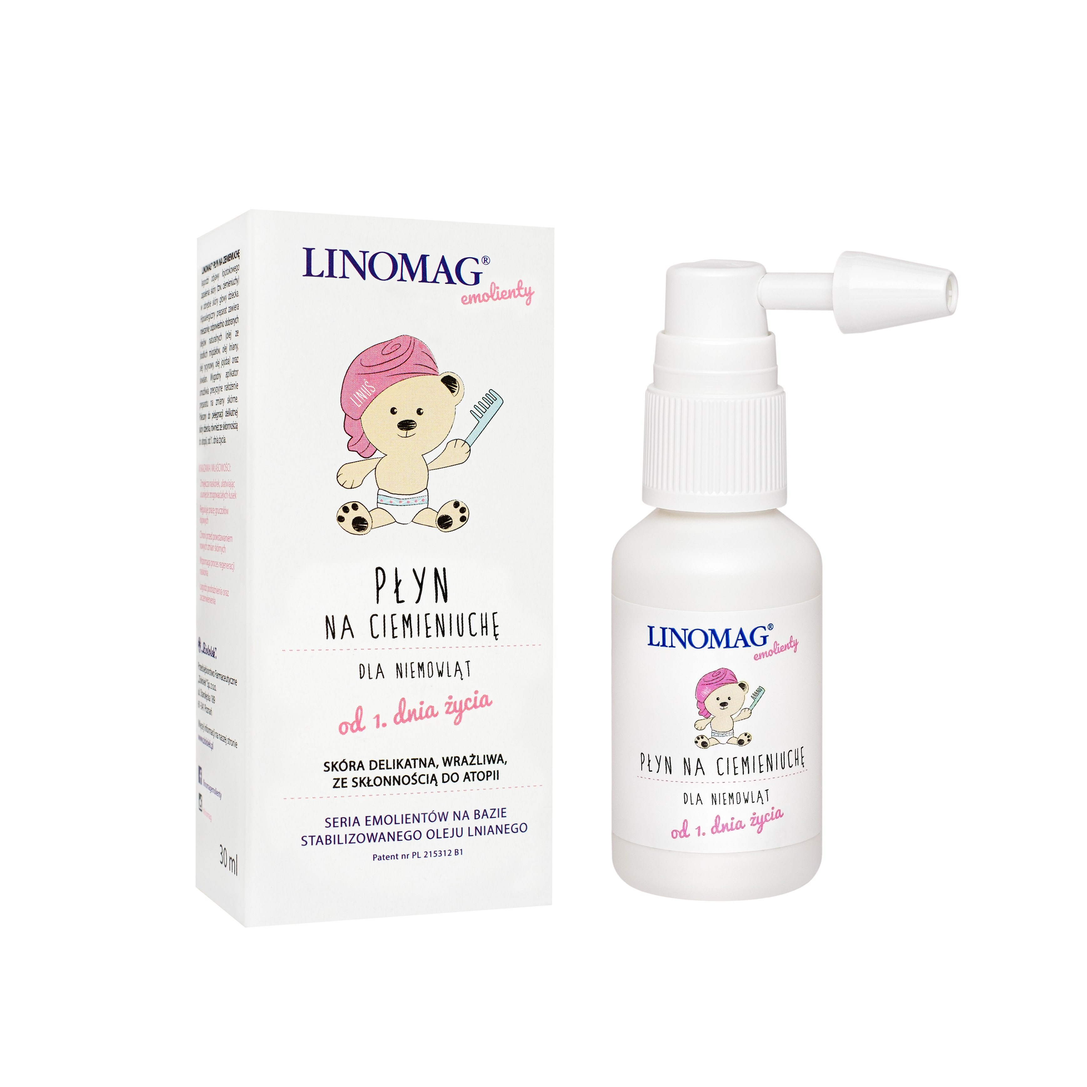 Linomag, plyn na ciemieniuche, 30 ml