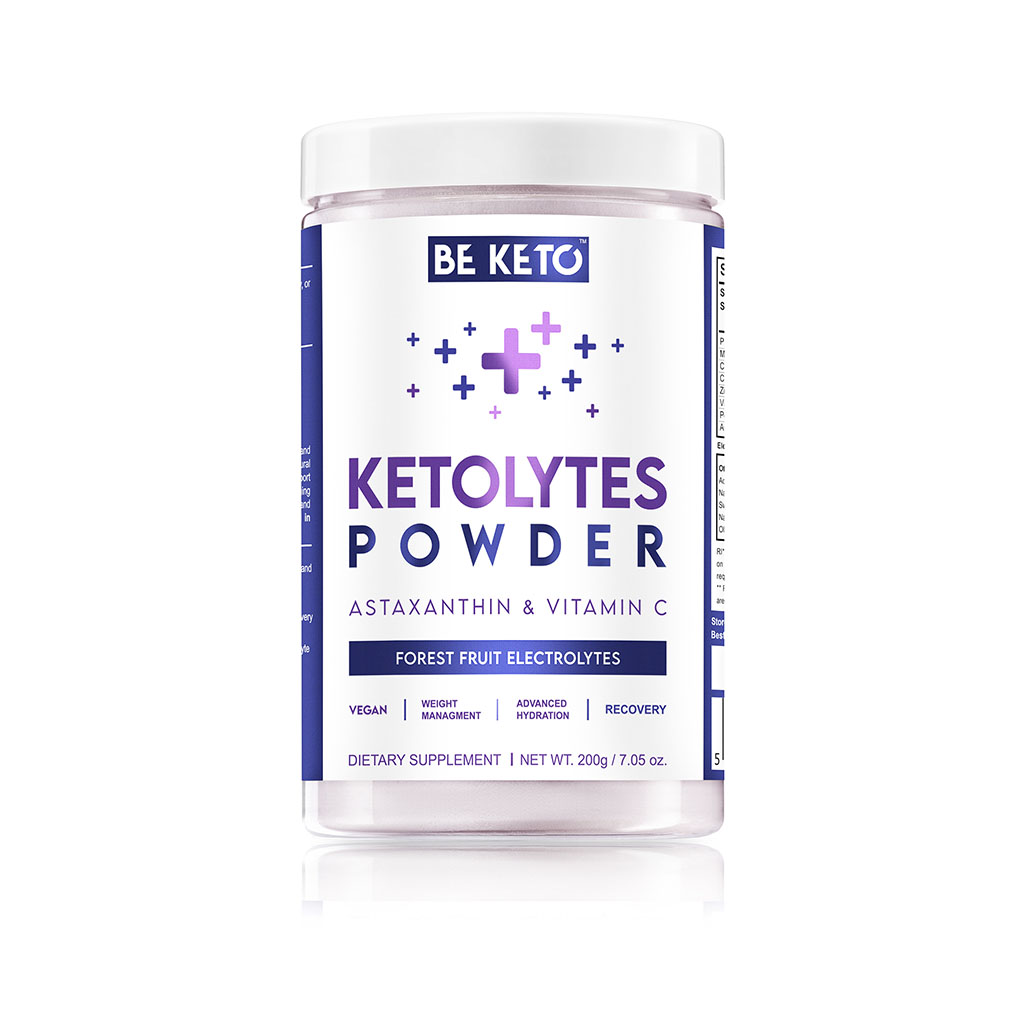 Be Keto suplement diety keto elektrolity w proszku, owoce leśne, 200 g