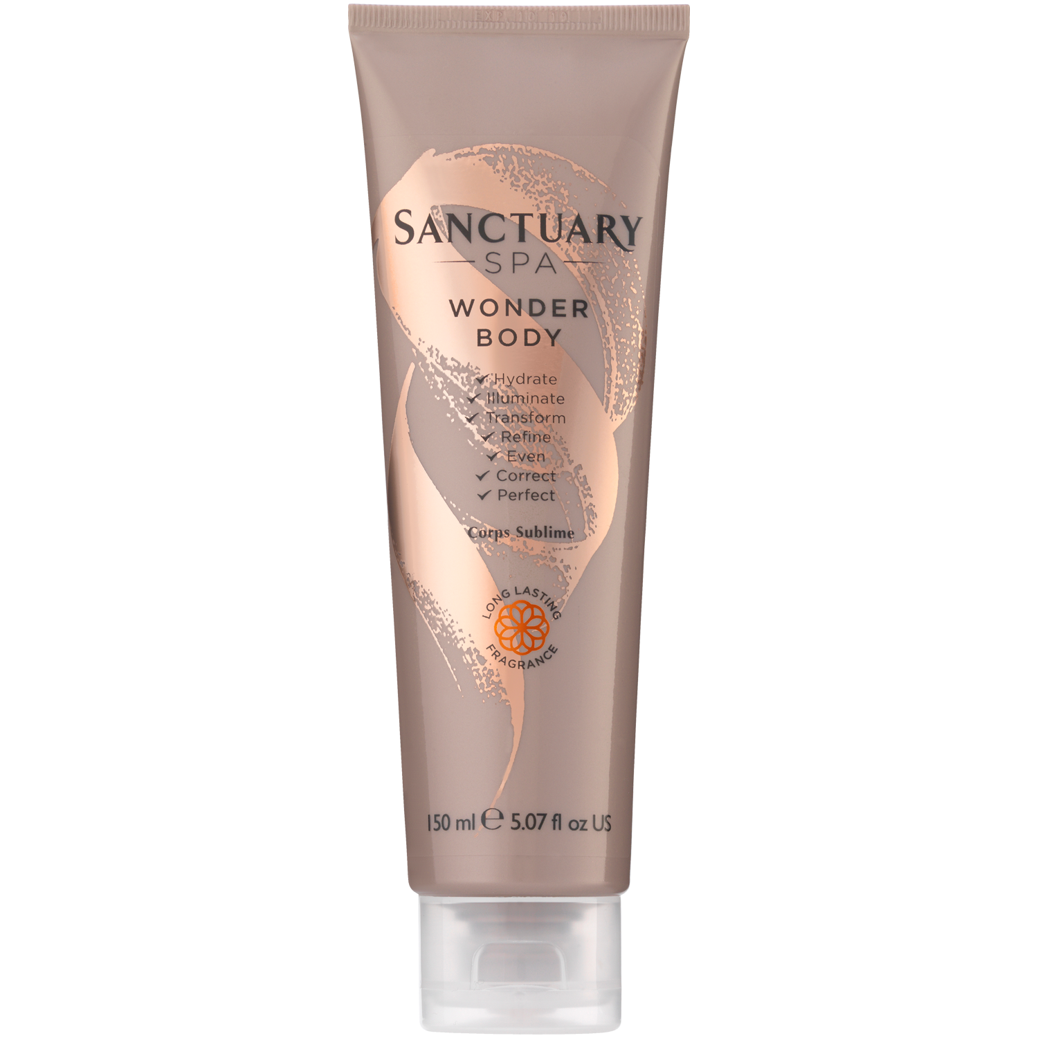 Sanctuary Spa Wonder Body rozświetlający balsam do ciała, 150 ml