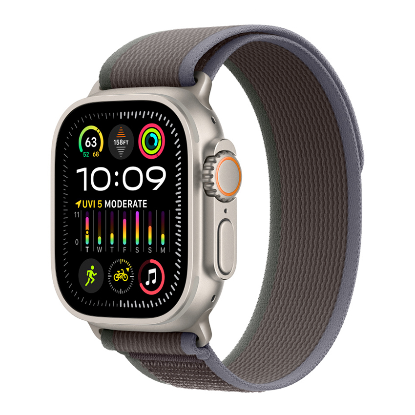 Apple 49mm Blue/Black Trail Loop - S/M