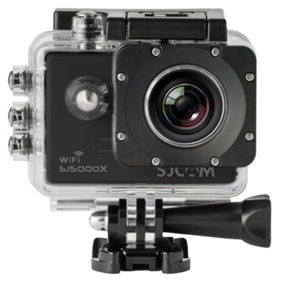 Kamera sportowa SJCAM SJ5000x Czarna WiFi Filmy 2K/Filmy 4K 12MP, Obudowa wodoodporna