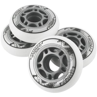 Kółka NILS EXTREME PU 80x24 82A (4 sztuki)