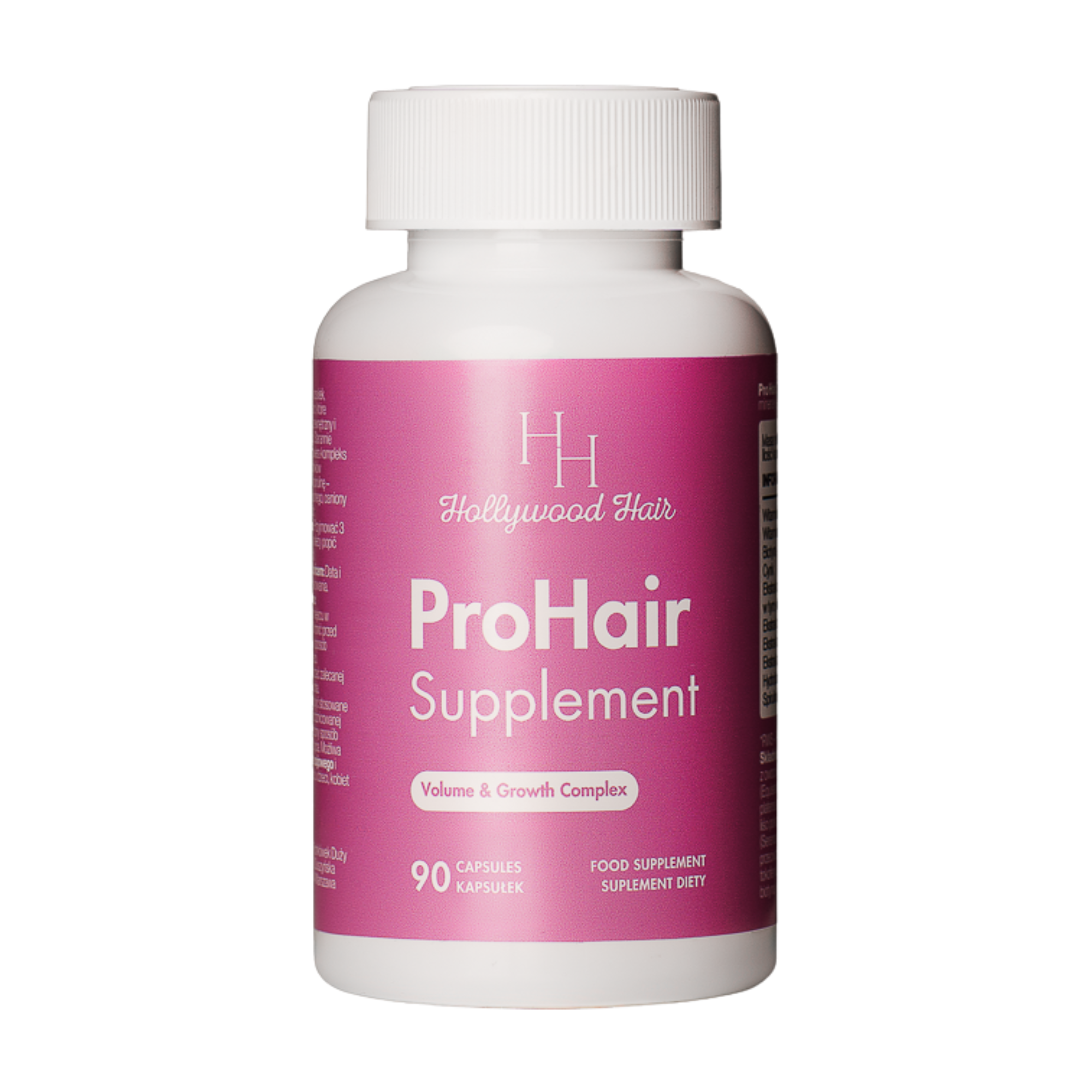 Hollywood Hair suplement zdrowe i lśniące włosy, 90 kaps./1 opak.