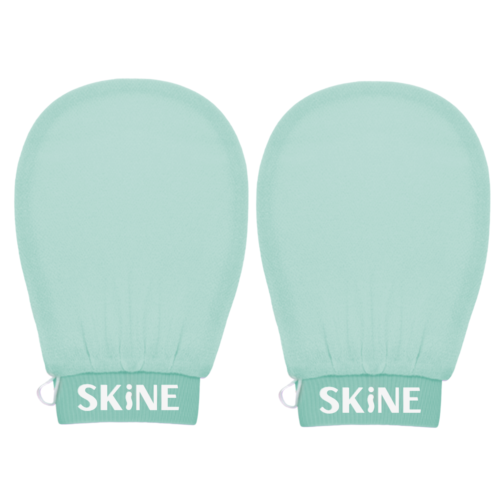 Skine zestaw: złuszczająca rękawica, 2 szt.