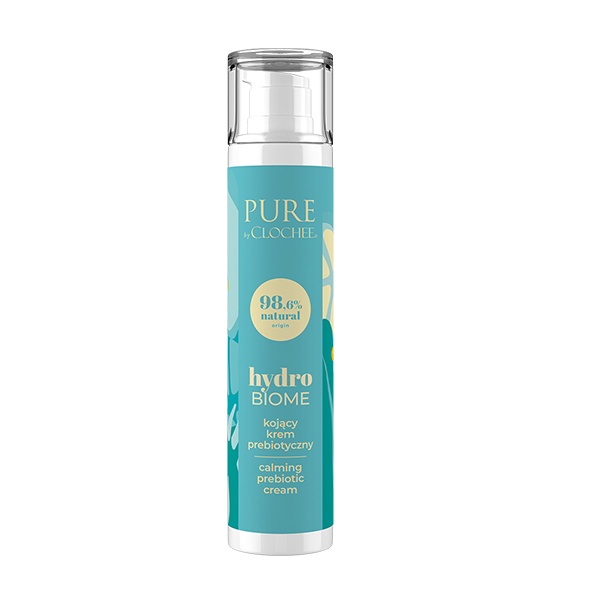 Pure By Clochee Hydrobiome kojący krem prebiotyczny do twarzy, 50 ml