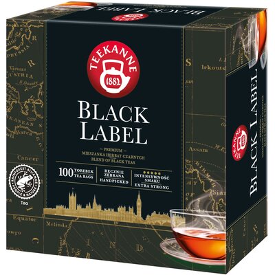 Herbata TEEKANNE Black Label (100 sztuk)