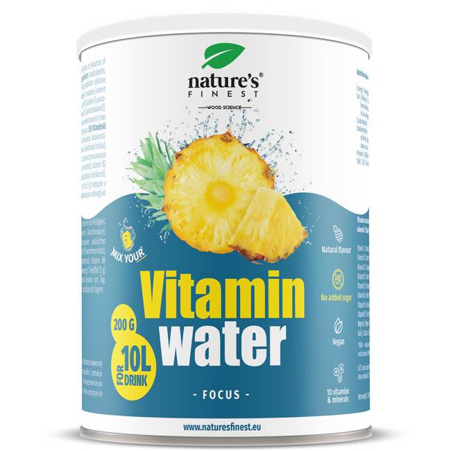 Nature's Finest Vitamin Water - Focus suplement diety, 200 g