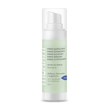 Mohani regenerująco-złuszczające serum do twarzy, 30 ml