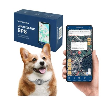 Lokalizator GPS dla psa i kota MKING MK16P