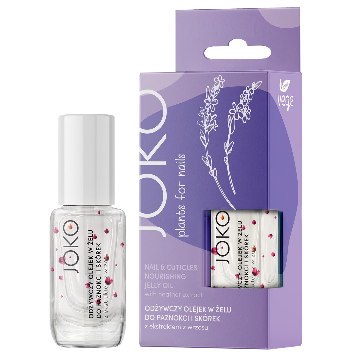 JOKO Odżywczy olejek w żelu do paznokci i skórek, 11 ml