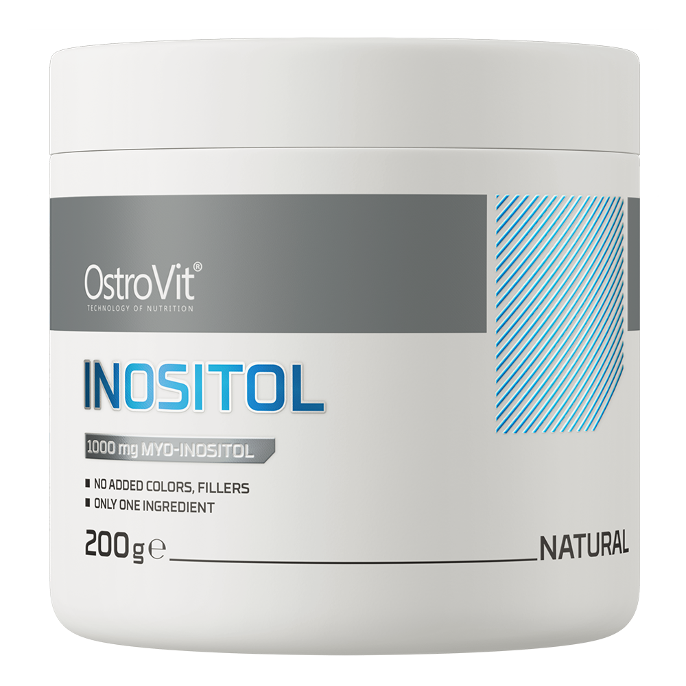 OstroVit Inozytol suplement diety w proszku o smaku naturalnym, 200 g