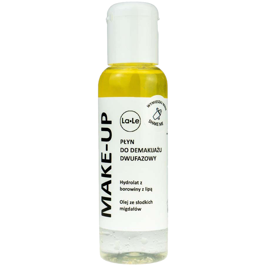 La-Le dwufazowy płyn do demakijażu hydrolat z borowiny, 100 ml