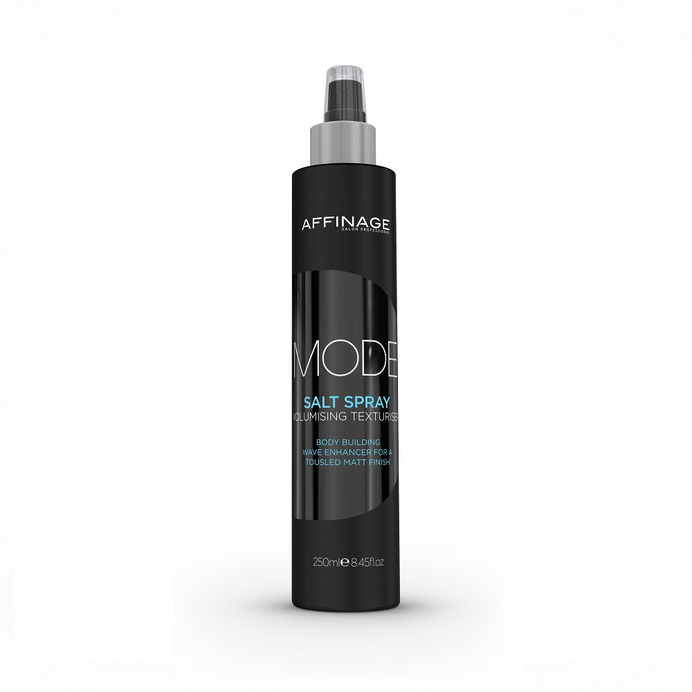Affinage Salon Professional Mode Styling teksturujący spray zwiększający objętość włosów z solą morską, 250 ml