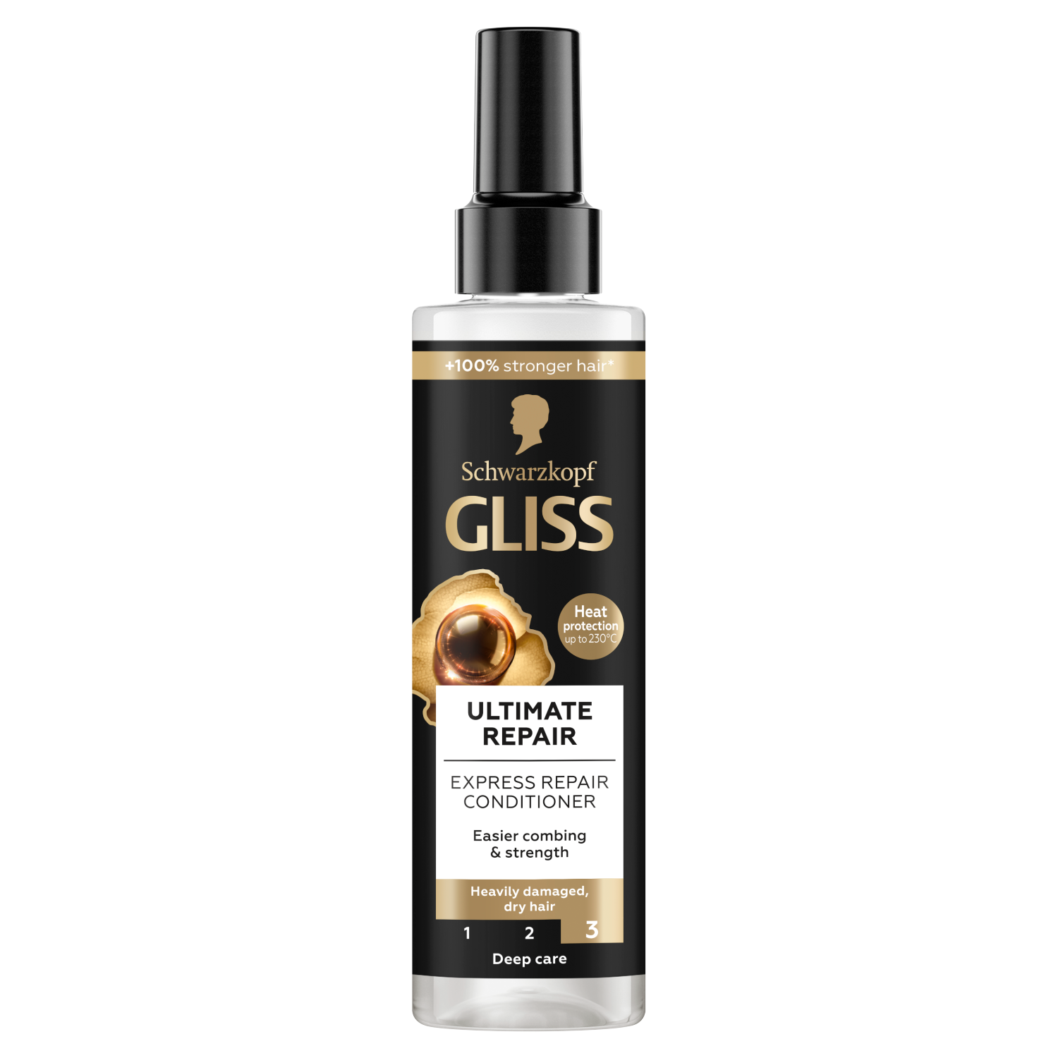 Gliss Ultimate Repair ekspresowa odżywka do włosów mocno zniszczonych i suchych, 200 ml