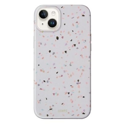 Etui UNIQ Coehl Terrazzo do Apple iPhone 14 Plus Piaskowy