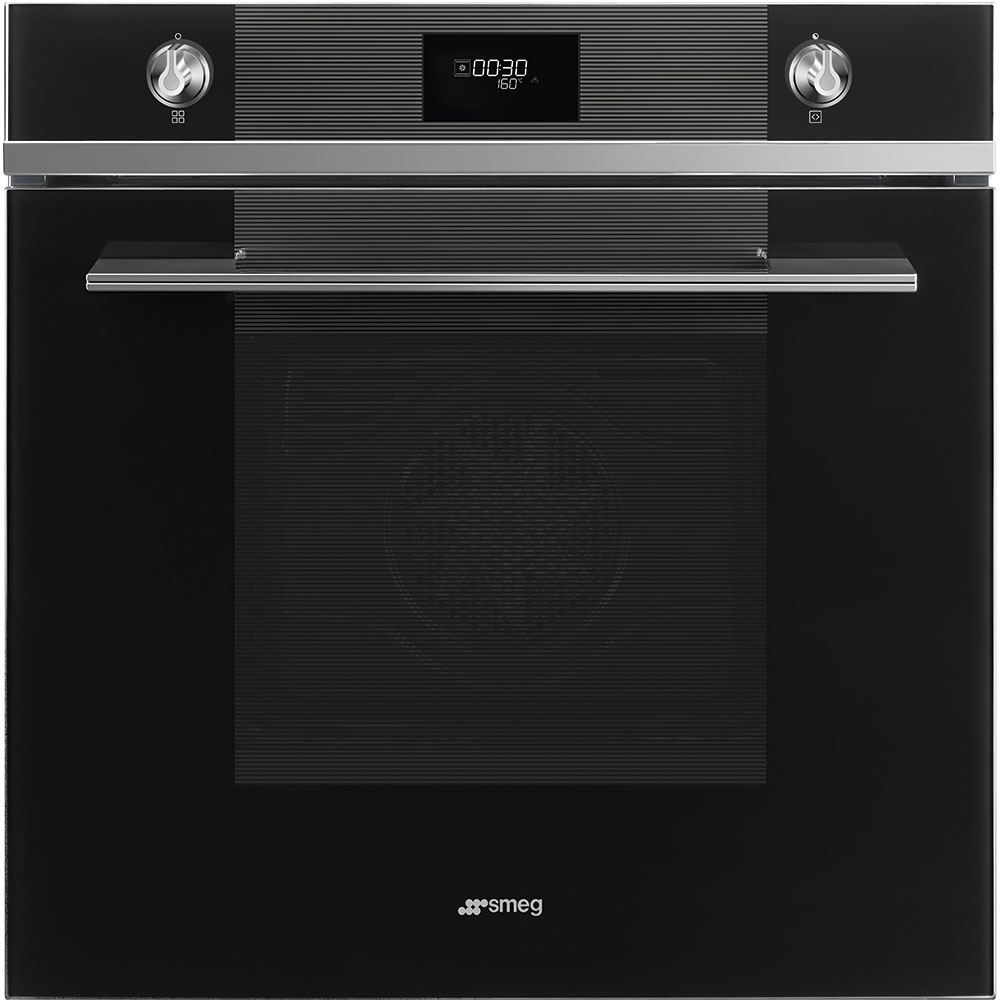 Smeg - Piekarnik elektryczny SF6101TVN1 Linea Czarny