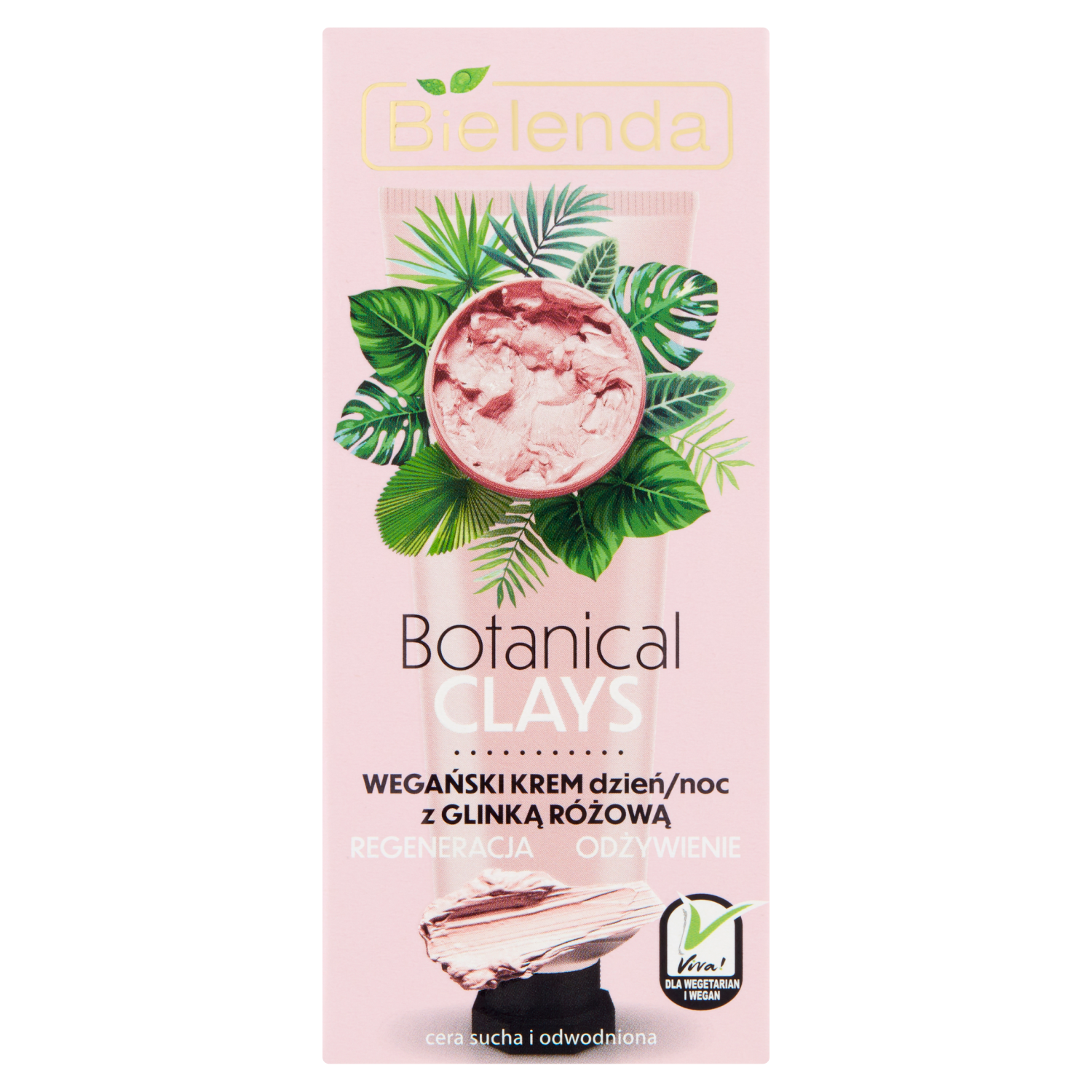 Bielenda Botanical Clays Krem Na Dzień I Na Noc Z Glinką Różową 50 Ml