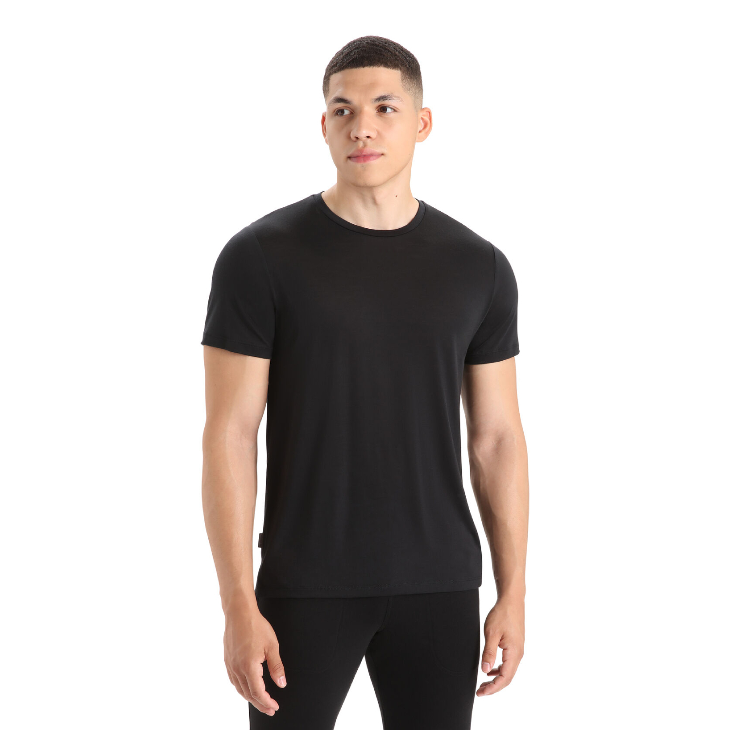 Męska koszulka termoaktywna Icebreaker Sphere II SS Tee black - L
