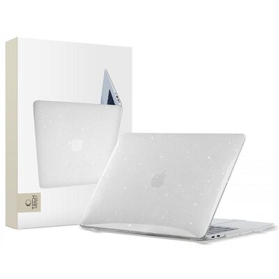 Etui na laptopa TECH-PROTECT Smartshell do Apple Macbook Air 13  Przezroczysty Brokat