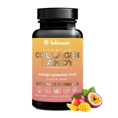 Kolagen INTENSON Candy Mango-marakuja (60 tabletek)