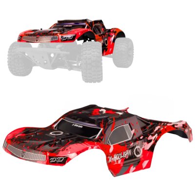 Dodatkowa karoseria Body do auta RC OVERMAX X-Hooligan Czerwony