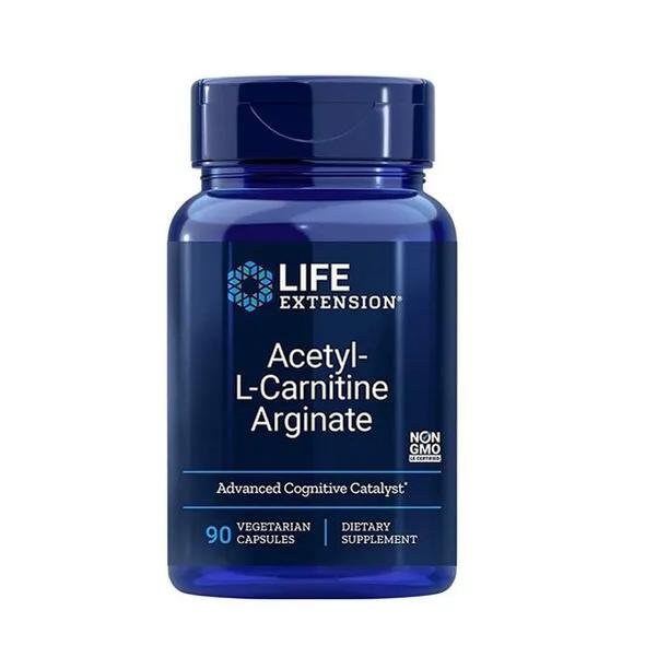 Life Extension suplement diety Arginian Acetylo-L-Karnityny, 90 kaps./1 opak.