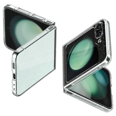 Etui SPIGEN Airskin do Samsung Galaxy Z Flip 5 Przezroczysto-brokatowy