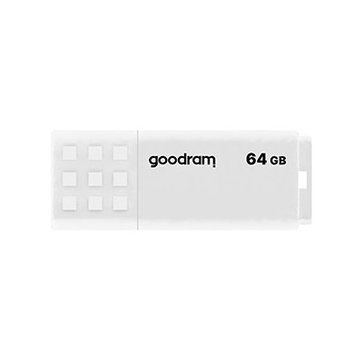 Pendrive GOODRAM UME2 64GB, USB 2.0, Odczyt 20 Mb/s, Zapis 5 Mb/s Biały