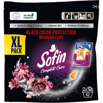 Kapsułki do prania SOFIN Complete Care Black Color Protection 42 szt.