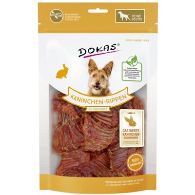 Przysmak dla psa DOKAS Żebra królicze 100 g