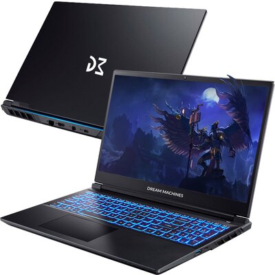 Laptop DREAMMACHINES RG4060-15PL46 15.6" 144Hz i9-14900HX 32GB RAM 1TB SSD GeForce RTX4060 DLSS 3