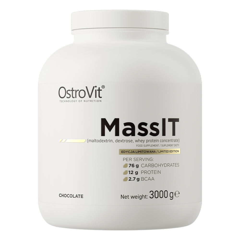 OstroVit Mass IT LIMITED EDITION 3000 g o smaku czekoladowym