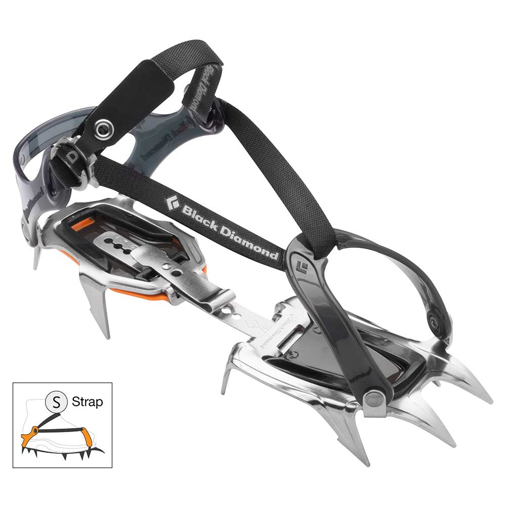 Raki wspinaczkowe koszykowe Black Diamond CONTACT STRAP CRAMPON - ONE SIZE