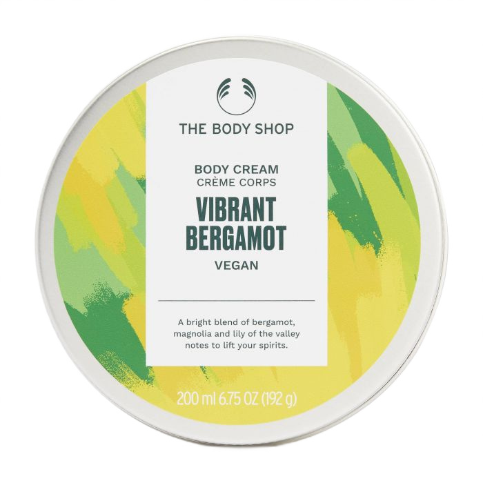The Body Shop Vibrant Bergamot wegański krem do ciała Vibrant Bergamot, 200 ml