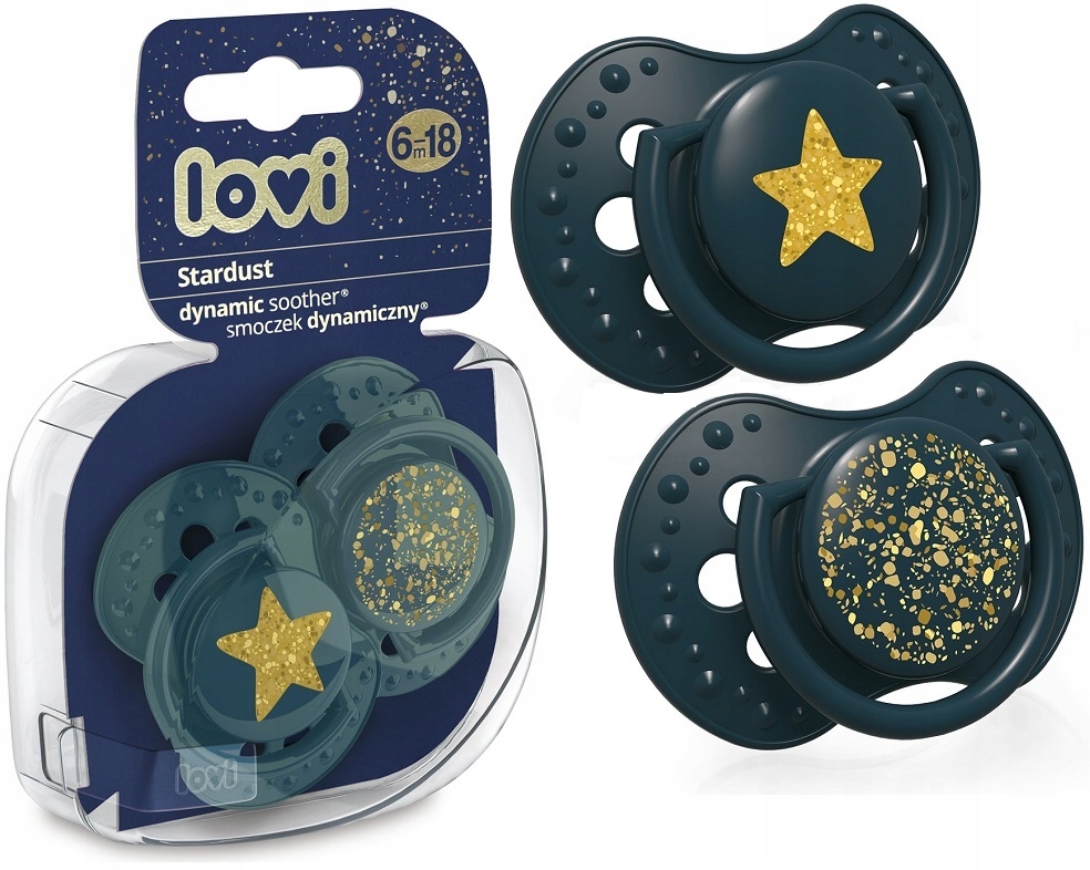 LOVI SMOCZEK DYNAMICZNY STARDUST GREEN 2 SZT 6-18m