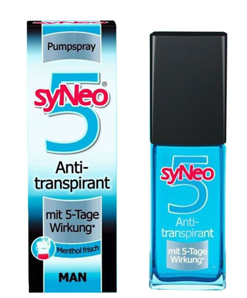 SyNeo 5 MAN antyperspirant w spray’u