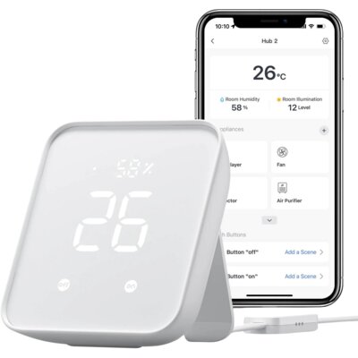 Centrala SWITCHBOT Hub 2 Wi-Fi/Bluetooth