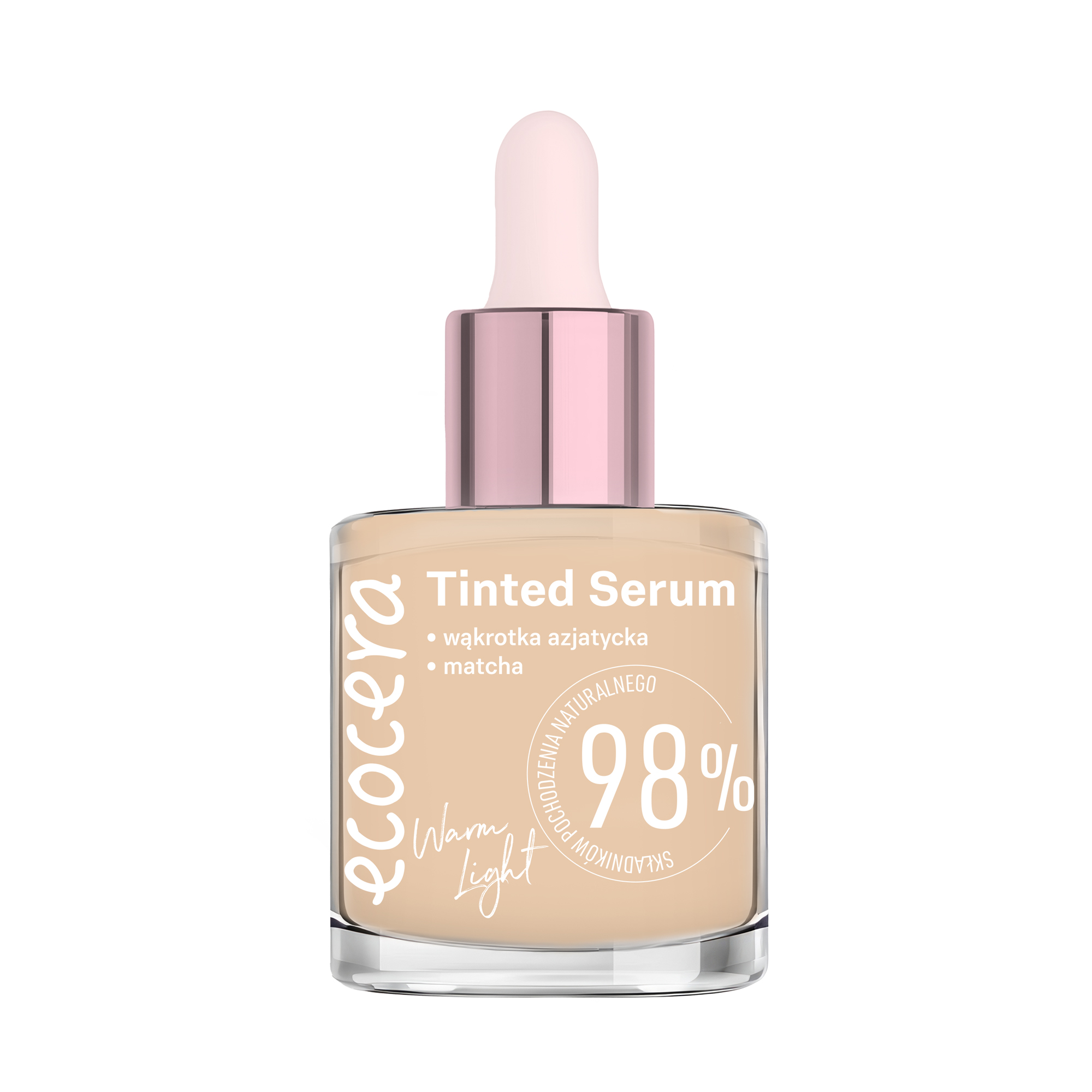 Ecocera serum w podkładzie warm light, 30 ml