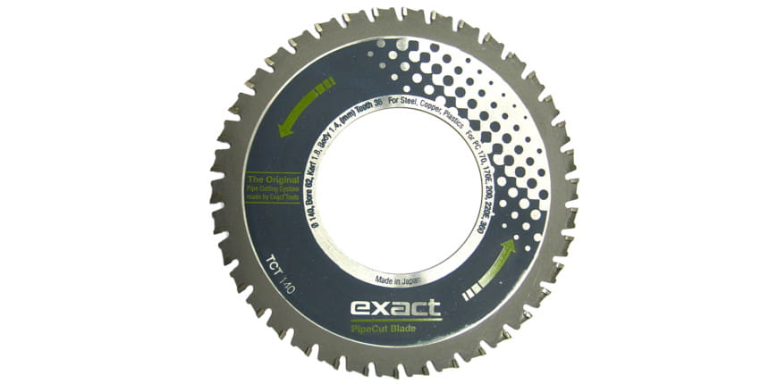 Tarcza widiowa TCT do cięcia stali 140 mm /38Z EXACT