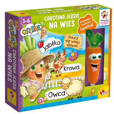 Zabawka edukacyjna LISCIANI Carotina jedzie na wieś