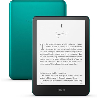 Czytnik e-booków AMAZON Kindle Paperwhite Signature Edition 7", Podświetlany ekran, Wi-Fi Zielony