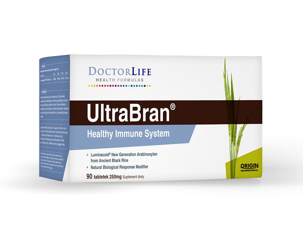 Doctor Life UltraBran suplement diety zdrowy układ odpornościowy, 90 tabl./1 opak.