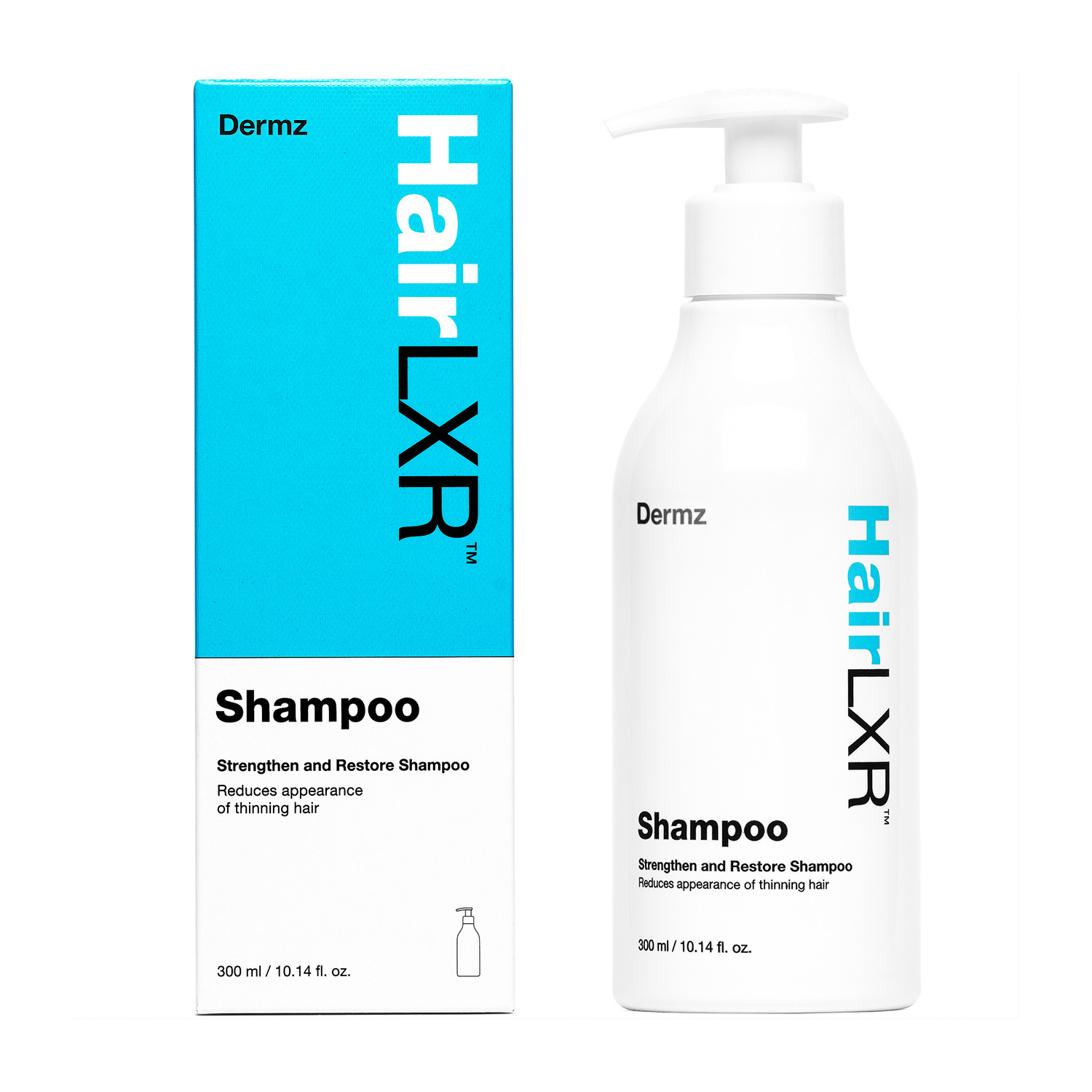 Dermz HairLXR Shampoo szampon do włosów, 300 ml